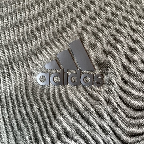 Adidas Zip-Up Dark Green Track Jacket with Pink Stripes, Size Small. - Picture 5 of 6